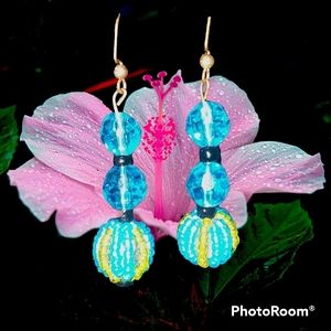 Blue Earrings